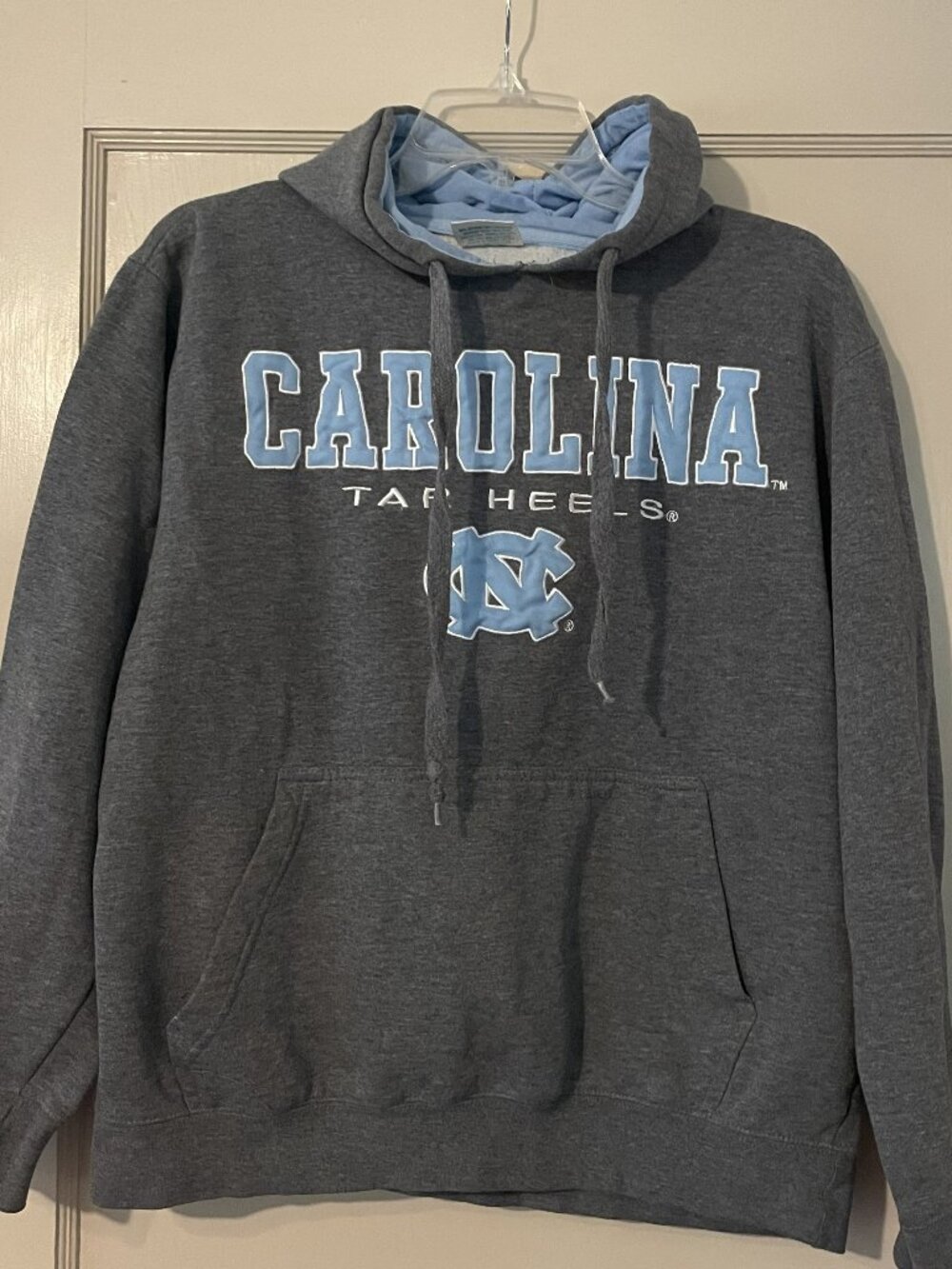 University of North Carolina: Dark-Grey and Light-Blue Hoodie